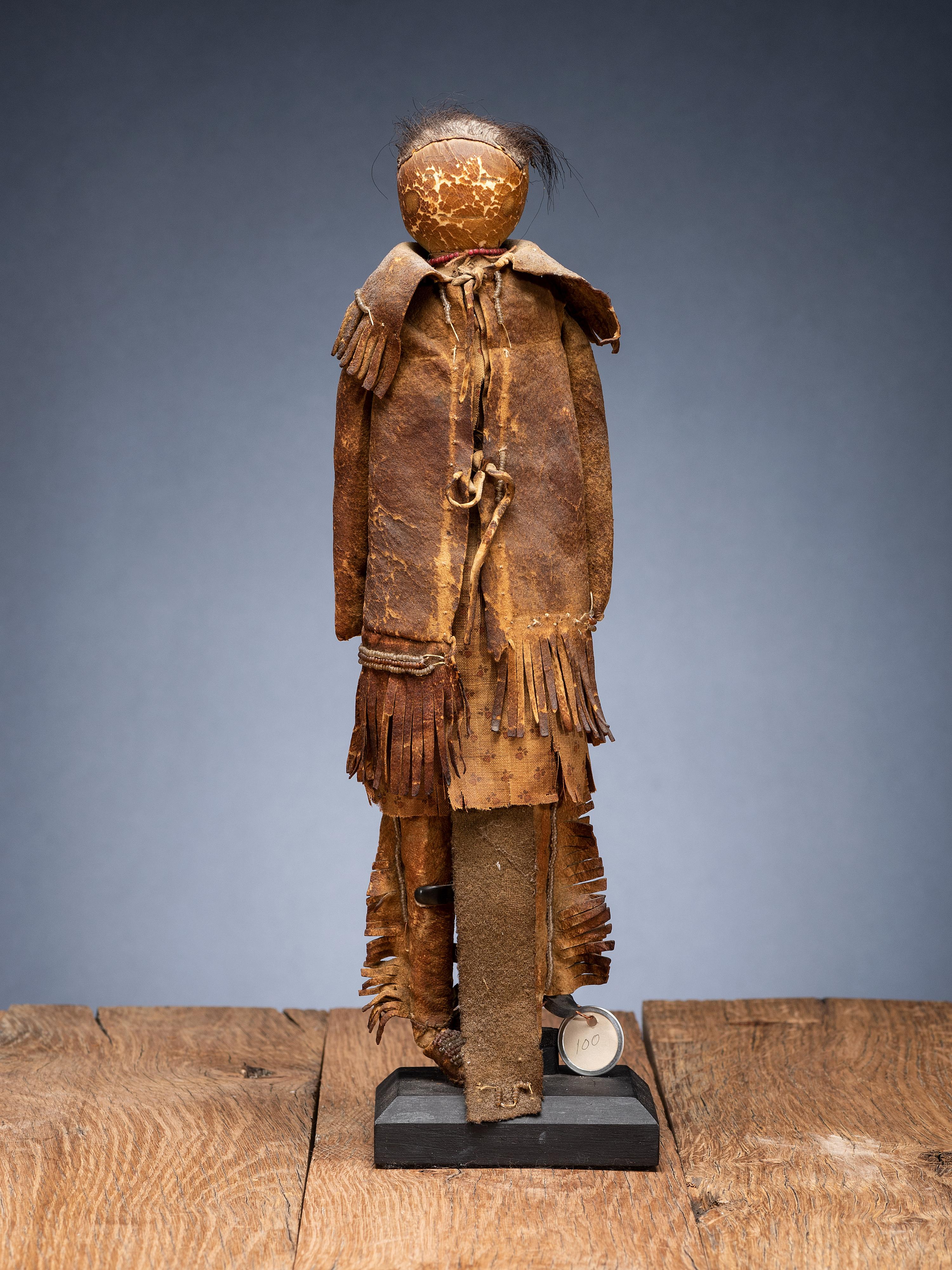 Early Southern Plains Hide Doll