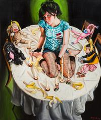 Shelly Laffal, (American, b. 1952), Going Bananas, 2008