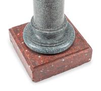 A Continental Bi-Color Marble Pedestal