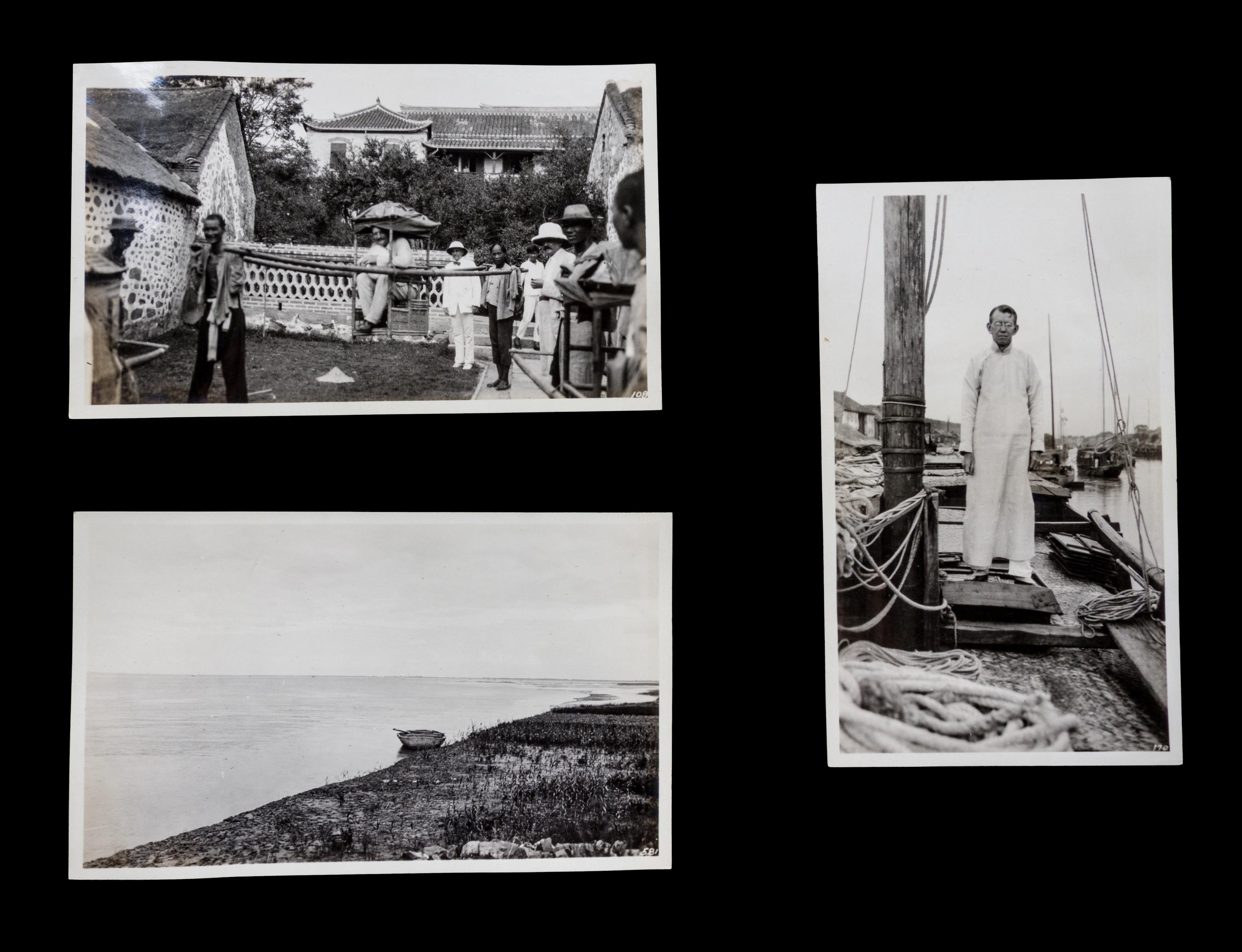 (ASIAN) Archive, including photos, manuscripts, and reports, from 19th-century American engineer in China, Charles Davis Jameson