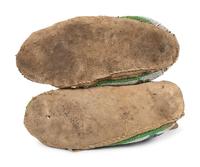 Plateau Beaded Hide Moccasins