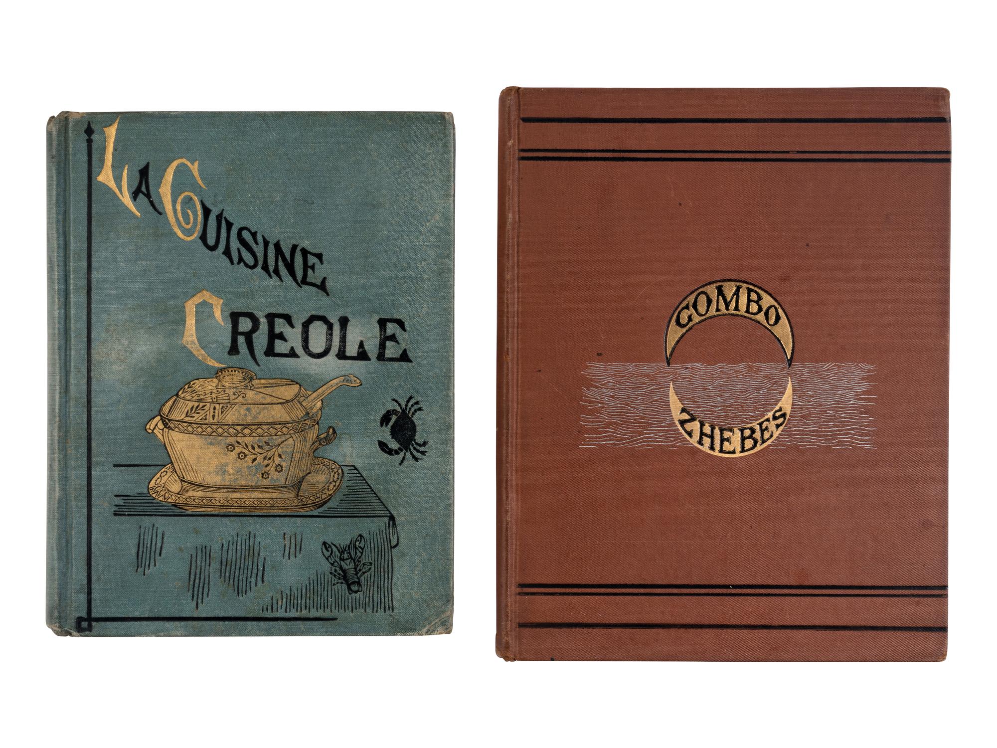[CREOLE]. HEARN, Lafcadio (1850-1904). La Cuisine Creole. A Collection of Culinary Recipes from Leading Chefs and Noted Creole Housewives, Who Have Made New Orleans Famous for Its Cuisine . New York: Will H. Coleman, 1885.