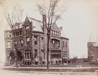 (CHICAGO) PHOTO ALBUM. Three photo albums with 229 linen-backed photos of Chicago and the Midwest.