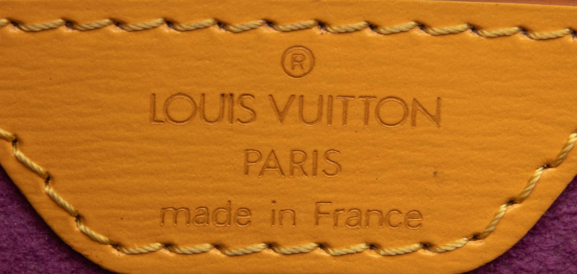 Louis Vuitton, Yellow Epi Saint Jacques PM Tote