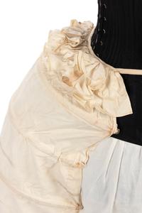 Collection of Seven Bustles and One Skirt Supporter, 1870-80s