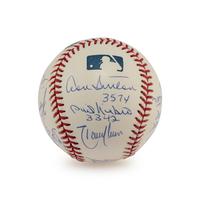 A Strikeout King Hall of Pitchers Multi Signed Autograph Baseball (Beckett Authentication Services)