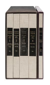 [POLLOCK, Jackson (1912-1956)]. O’CONNOR, Francis Valentine; THAW, Eugene Victor, editors. Jackson Pollock. A Catalogue Raisonné of Paintings, Drawings and Other Works. New Haven and London: Yale University Press, 1978.