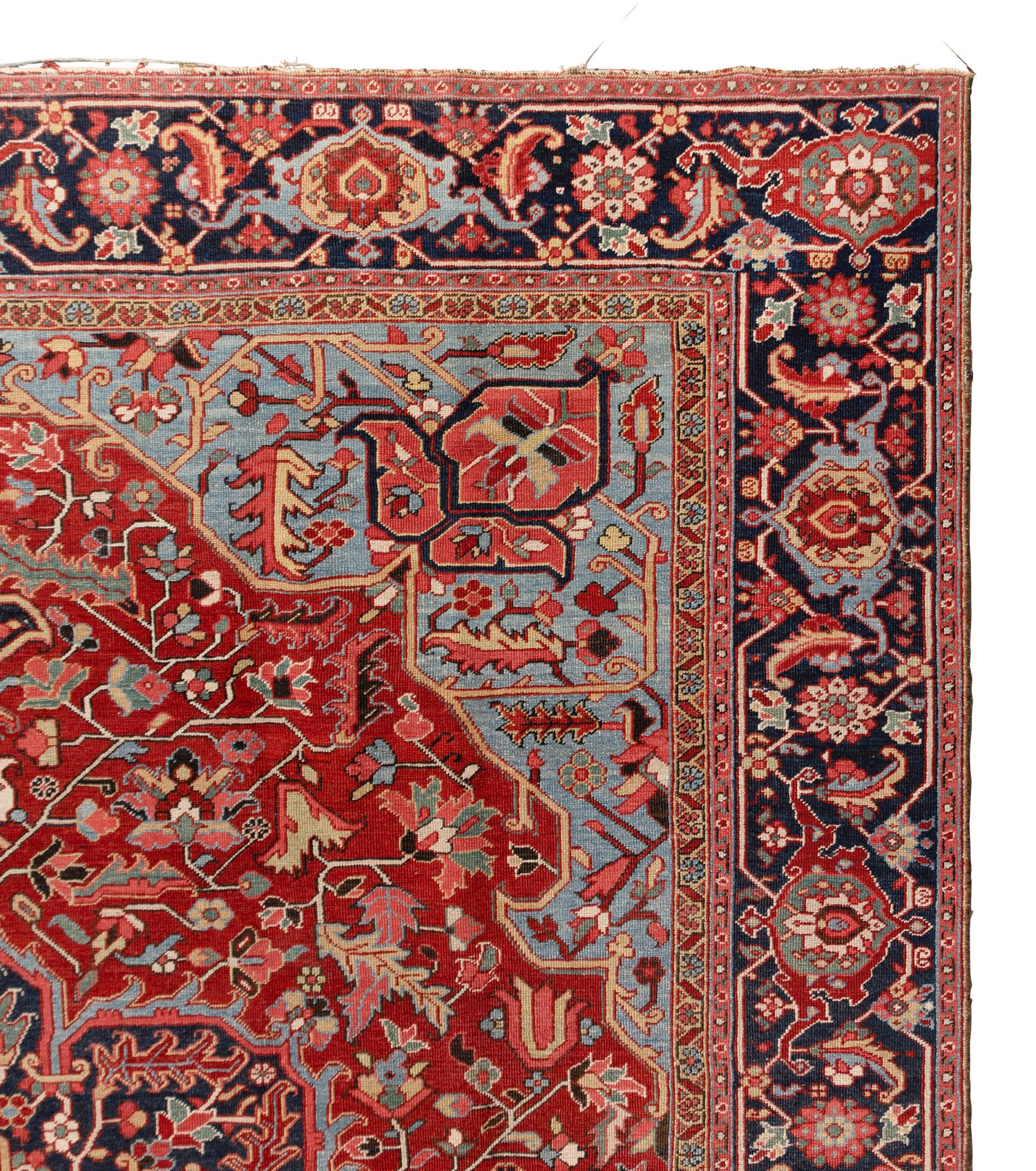 A Heriz Carpet