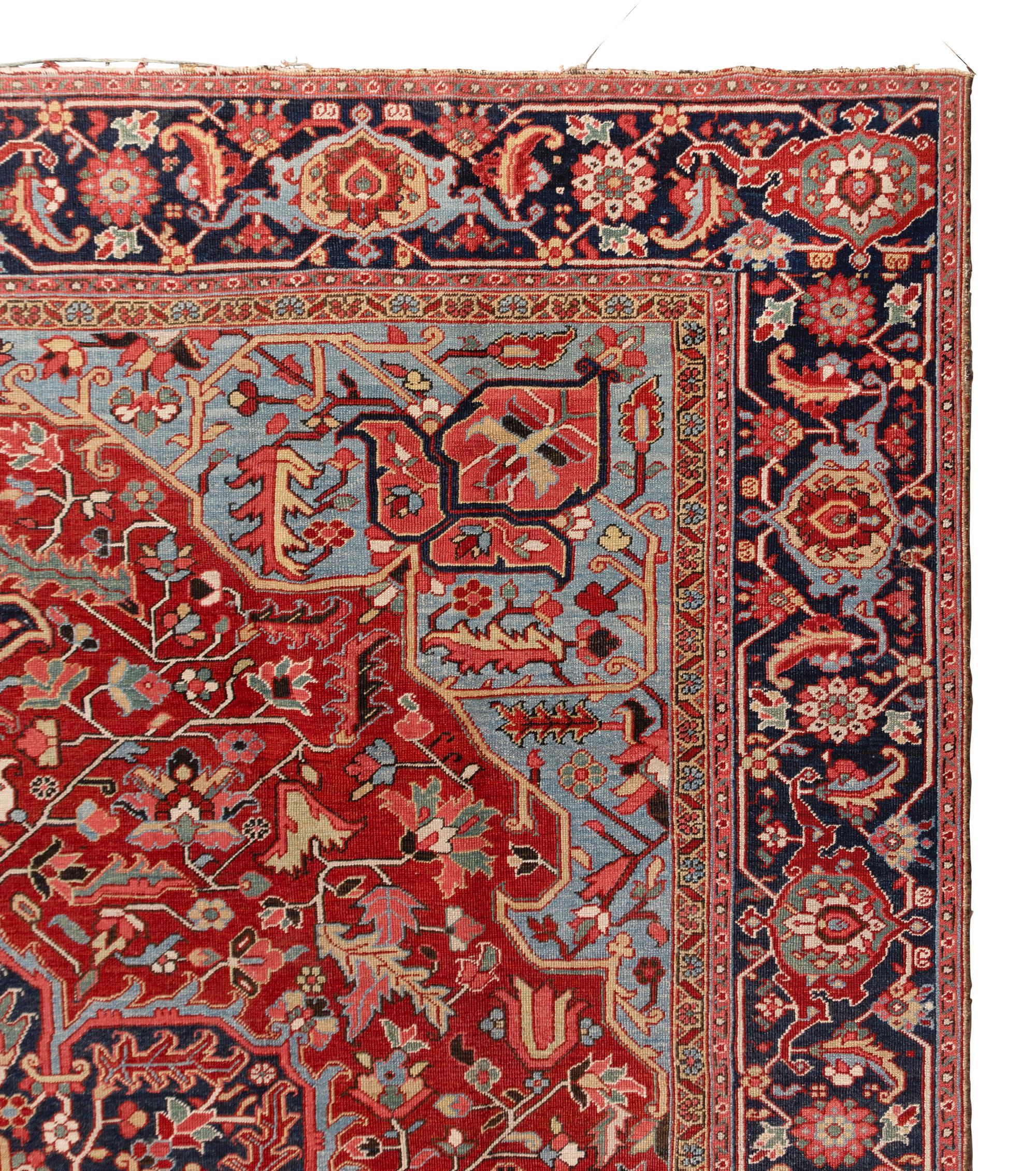 A Heriz Carpet
