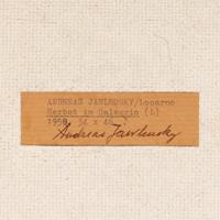 Andre Alexeyevich Jawlensky (Russian, 1902-1984) — Herbst Im Saleggio , 1958