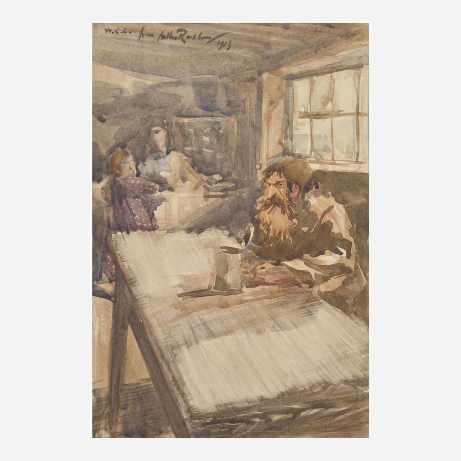 [Children's & Illustrated] Rackham, Arthur W. Cubitt Cooke at Langham Sketch Club