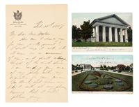 CARUSO, Enrico (1873-1921). Autograph letter signed ("Enrico Caruso"). To Miss Elizabeth Matson, Feb. 15th 1907.
