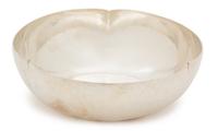 A Silver Handwrought Bowl with Giltwash Interior, Kalo Shops, Chicago, 20th Century,