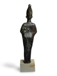 An Egyptian Style Bronze Osiris