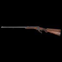 **George Gibbs Bristol Farquharson Falling Block Metford's Patent 48 Bore Rifle