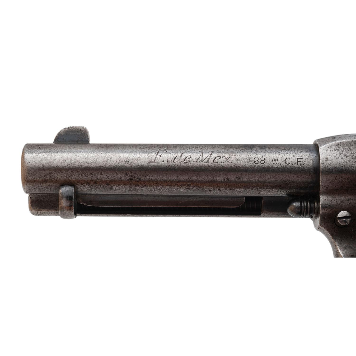 ** Mexican Marked Colt Single Action Army .38 WCF