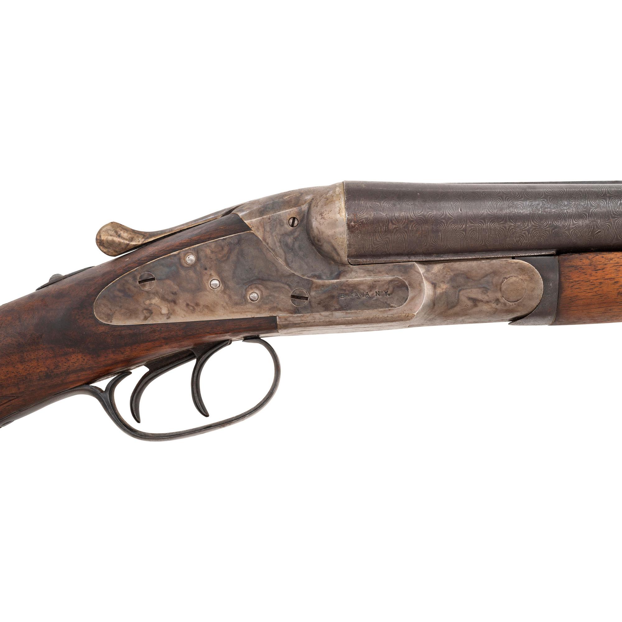 **Baker Gun Company Batavia Damascus 12 Gauge