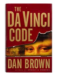 BROWN, Dan (b. 1964). The Da Vinci Code . New York: Doubleday, 2003.