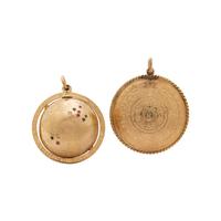 COLLECTION OF YELLOW GOLD CHARMS