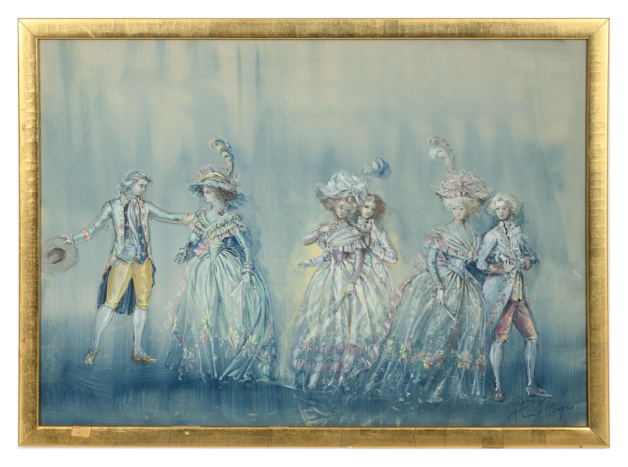 Costume Illustrations (three works)