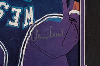 A Group of Basketball Hall of Fame Signed Autograph Items Including Jerry West, Oscar Robertson and Sam Jones