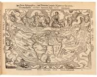 APIANUS, Petrus (Pieter Bienewitz, 1495-1552) and Reiner GEMMA FRISIUS (1508-1555). Cosmographia, sive descriptio universi orbis. - GEMMA FRISIUS. Usus annuli astronomici.- De radio astronomico & geometrico liber. -De astrolabo catholico liber. [And other tracts by various authors, edited by Gemma Frisius]. Antwerp: Joannis Withagius for Jean Bellere, 1584.