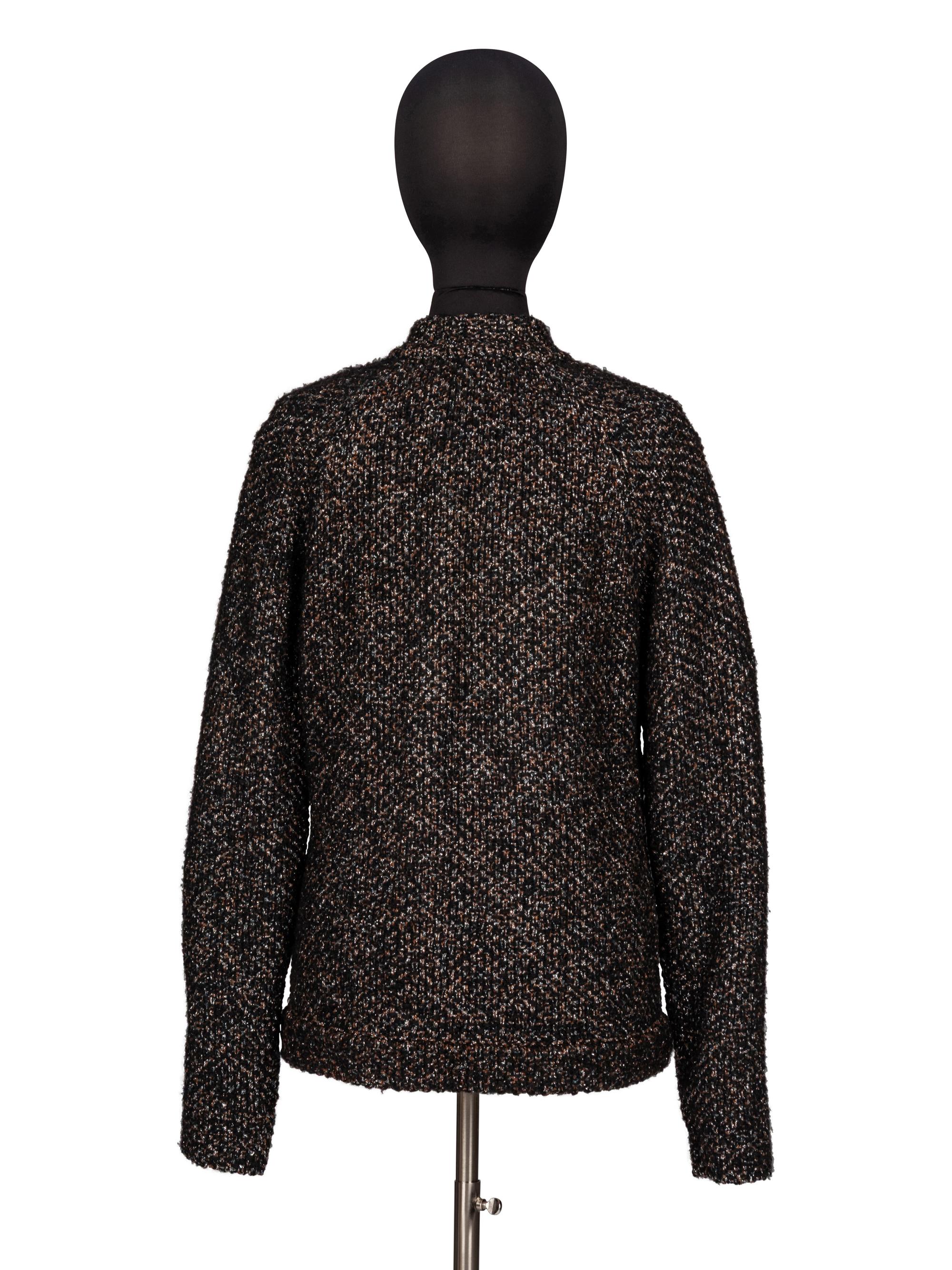 Chanel, Metallic Knit Cardigan