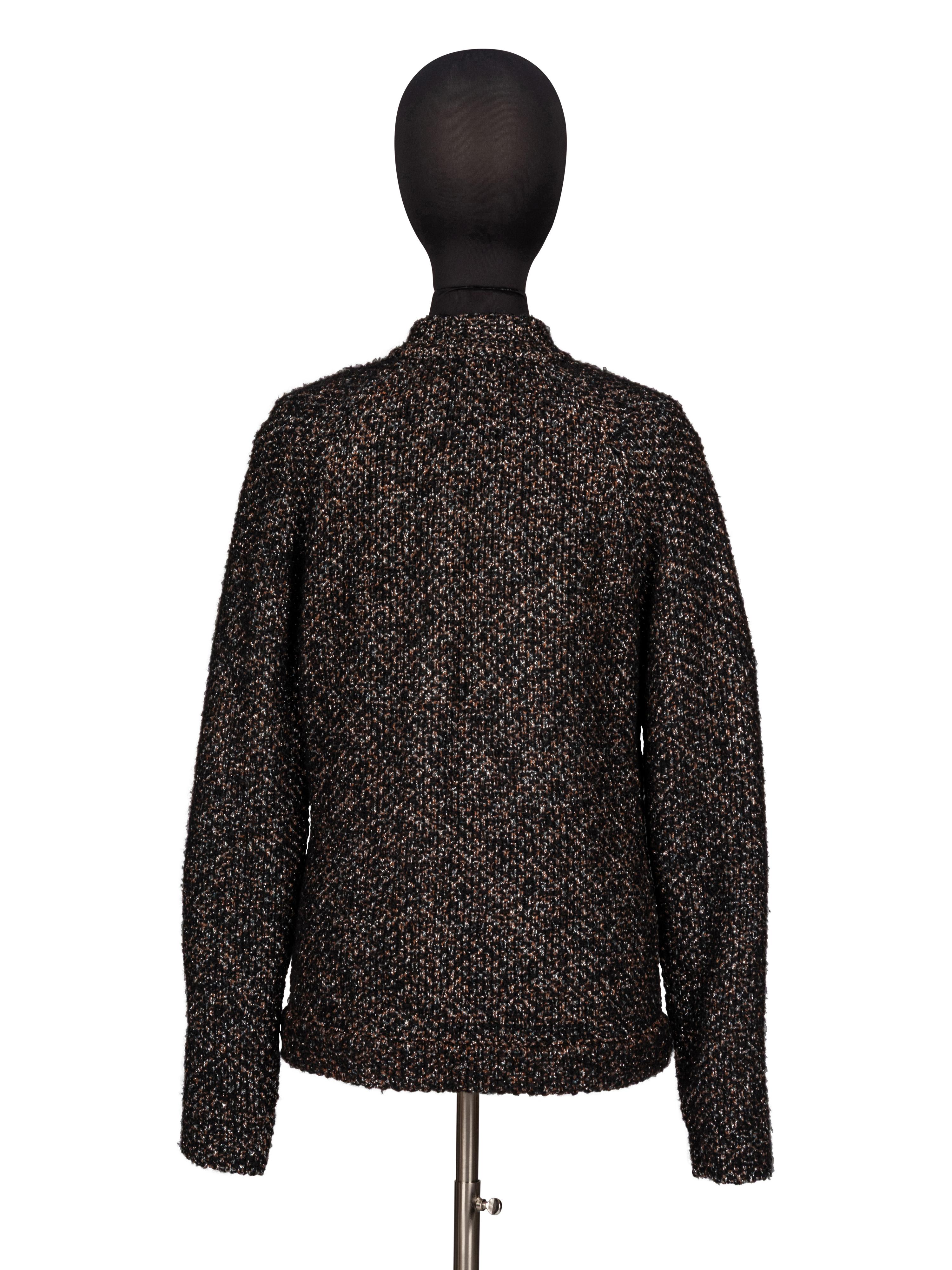 Chanel, Metallic Knit Cardigan