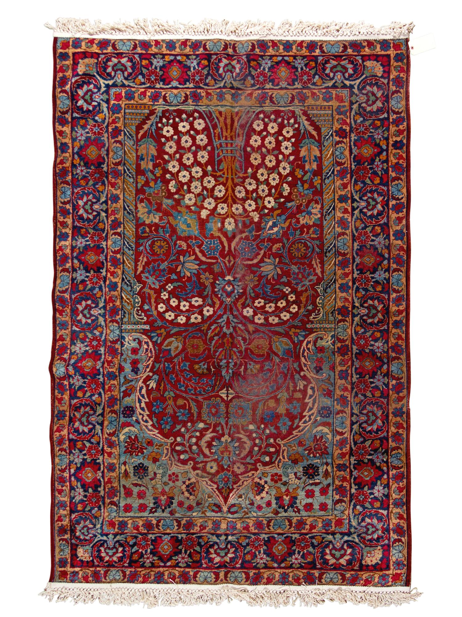 A Kirman Wool Rug