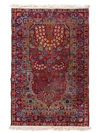 A Kirman Wool Rug
