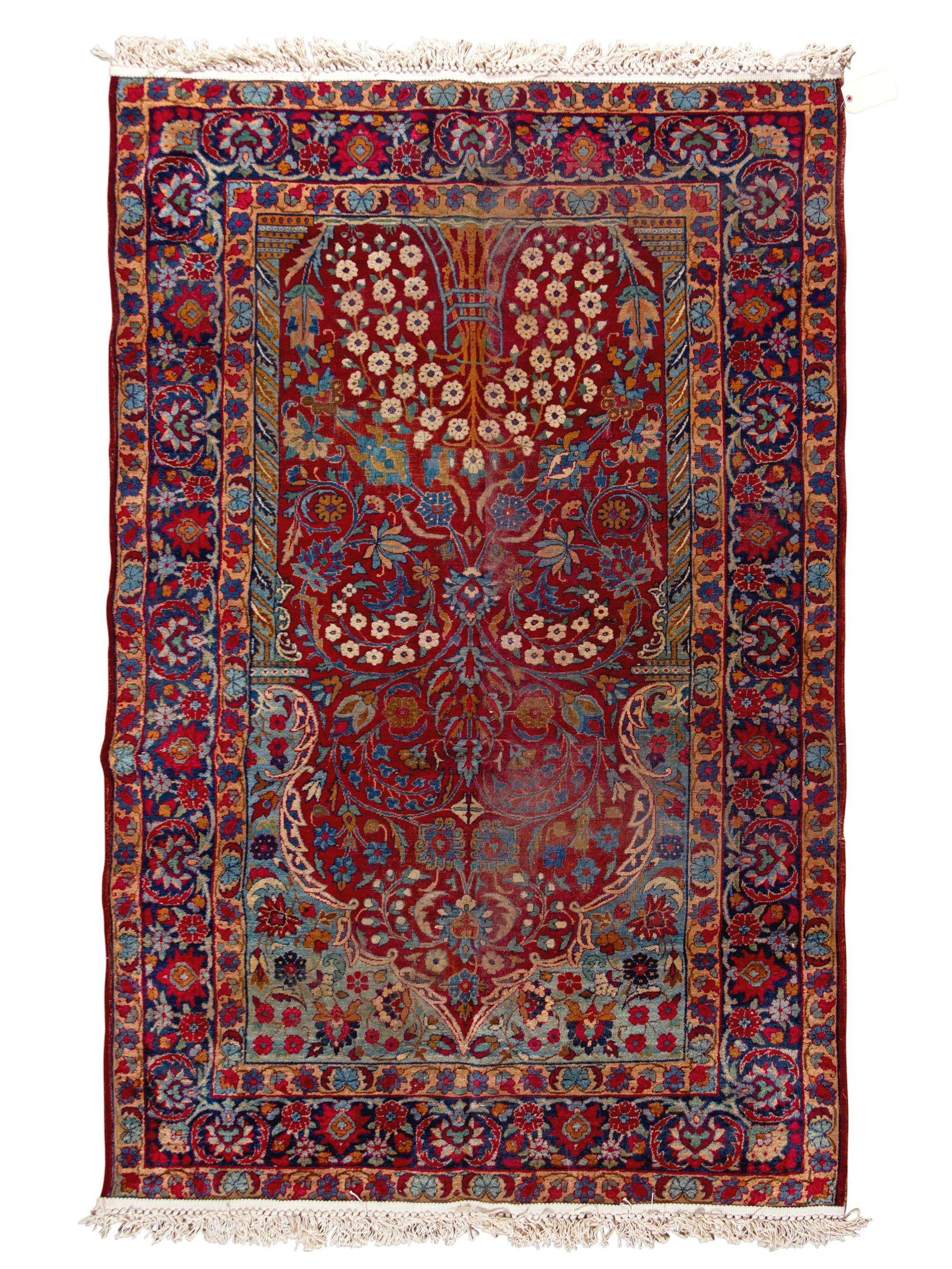 A Kirman Wool Rug