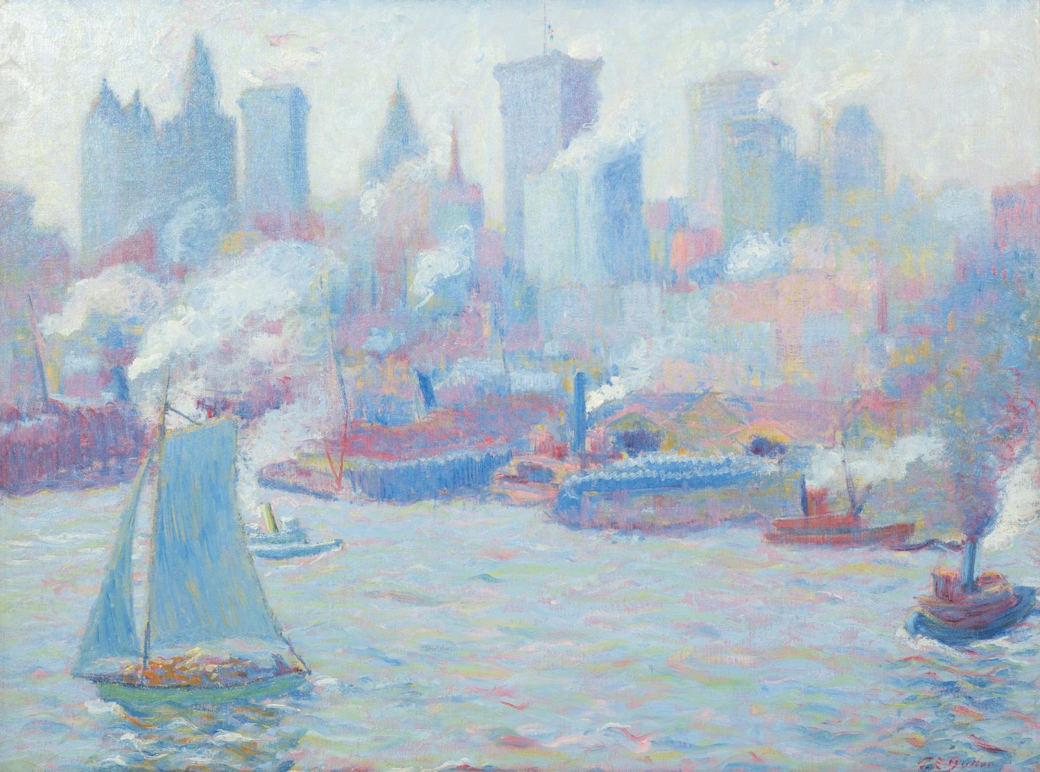 East River , 1899