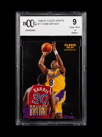 A Group of 1996-97 Fleer Kobe Bryant Rookie Basketball Cards,