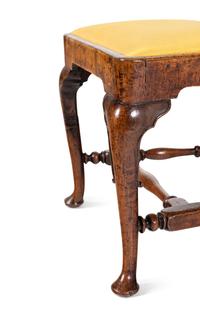 A Pair of Queen Anne Walnut Side Chairs