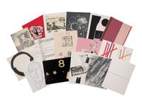 The New York Collection for Stockholm Portfolio , 1973 (complete portfolio of seventeen screenprints, nine lithographs, two lithographs with screenprint, one photocopy, one photograph (11 printed in colors))