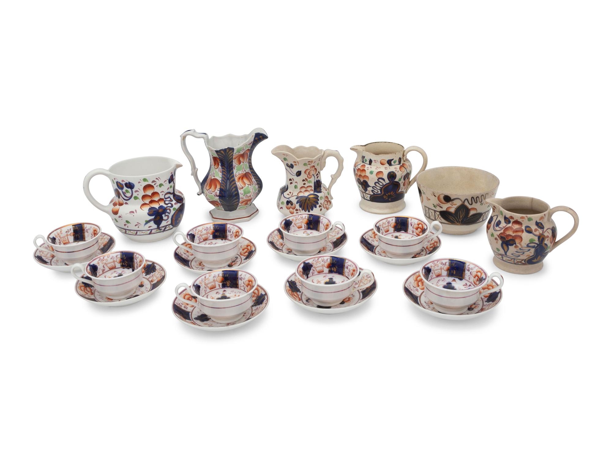 An Assembled Collection of Gaudy Welsh Table Articles