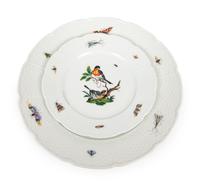 A Raynaud Limoges Porcelain Dinner Service