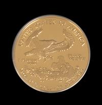 A United States 2001-W Eagle $25 Gold Proof