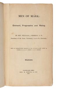 [AFRICAN-AMERICAN NARRATIVES]. A group of 3 works, comprising:
