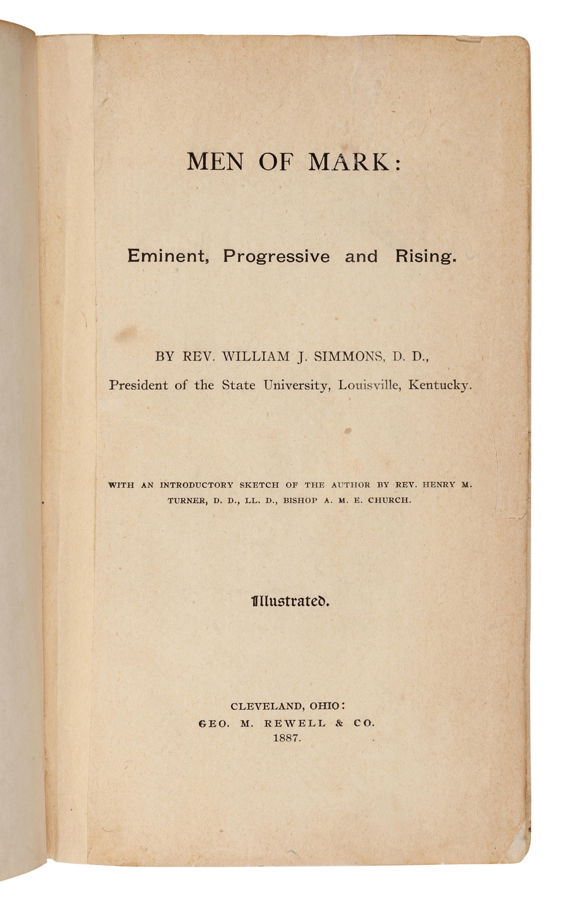[AFRICAN-AMERICAN NARRATIVES]. A group of 3 works, comprising: