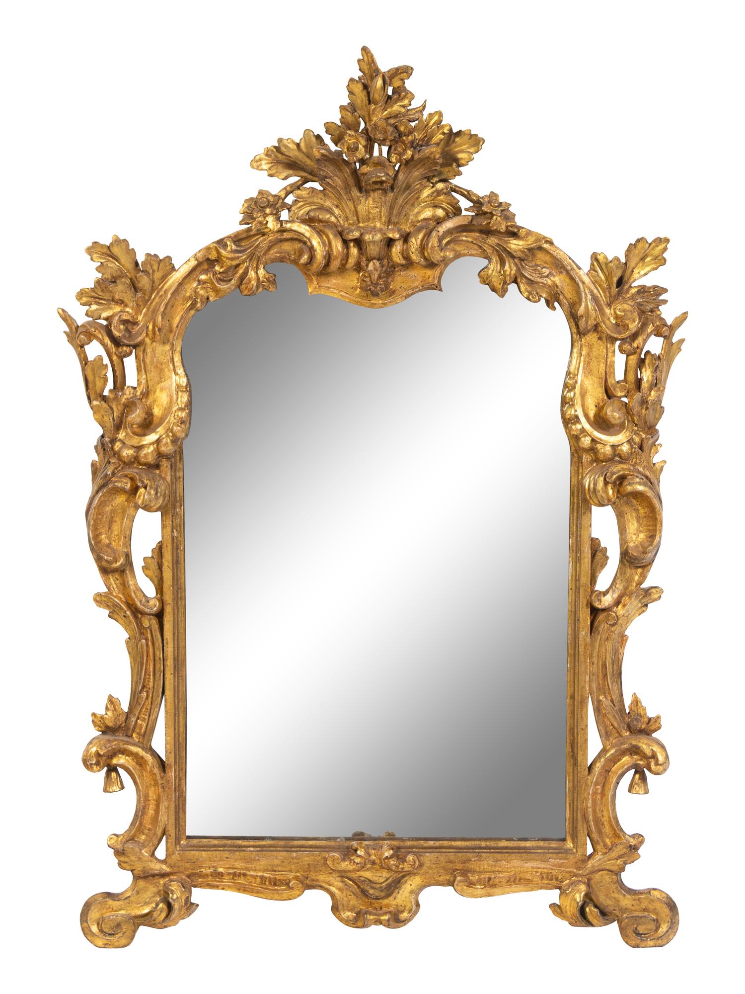A Régence Giltwood Mirror