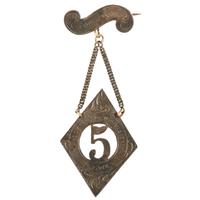 Gettysburg hero Corporal John M. Sutton, Company K, 5th New Jersey Infantry. A group of items highlighted by III Army Corps presentation "For Valor" badge, including: