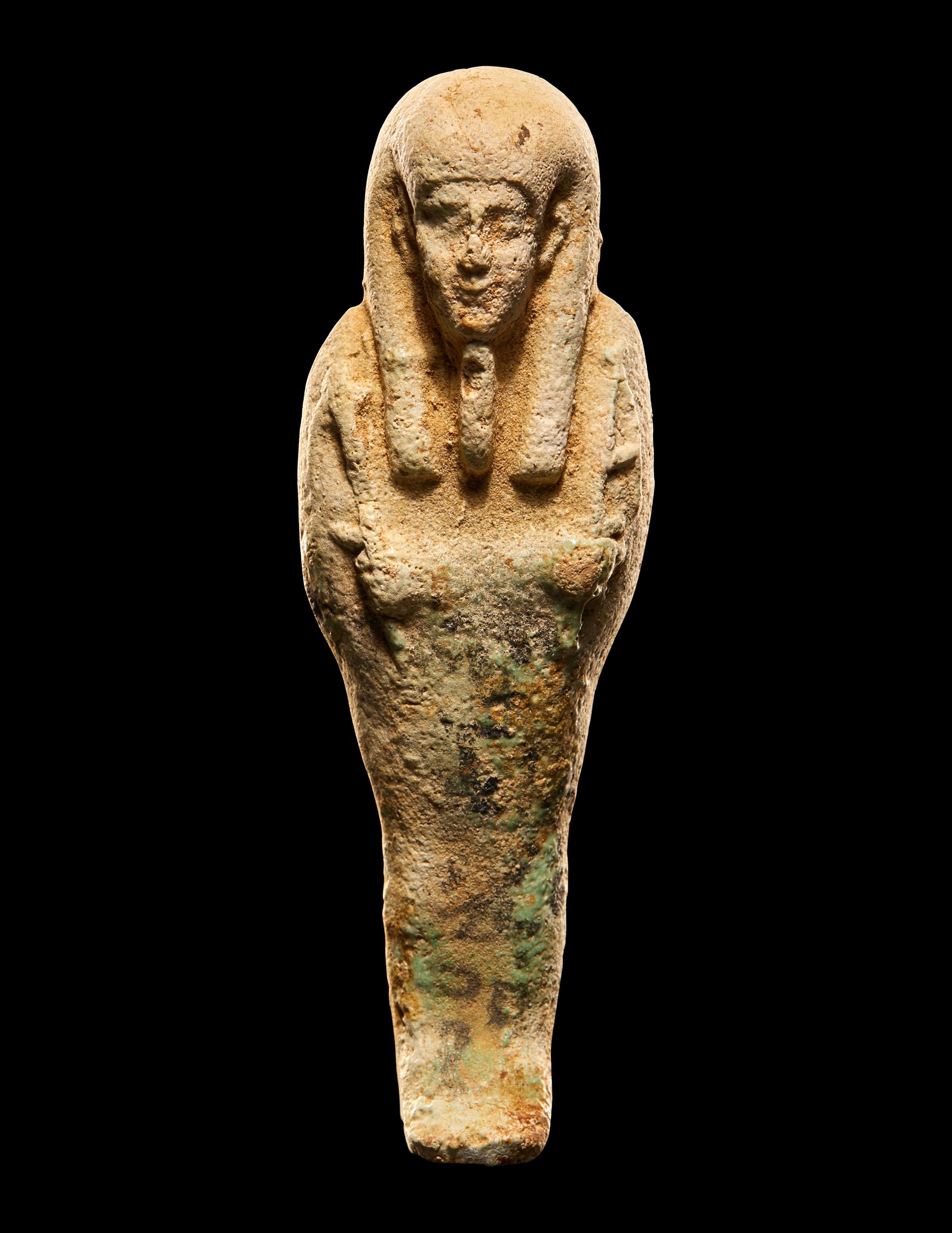 Three Egyptian Faience Ushabtis
