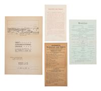 [WESTERN AMERICANA]. Manuscript archive of letters written by Civil War veteran Charles John Baxter (1842-1911), many with descriptions of western travel.