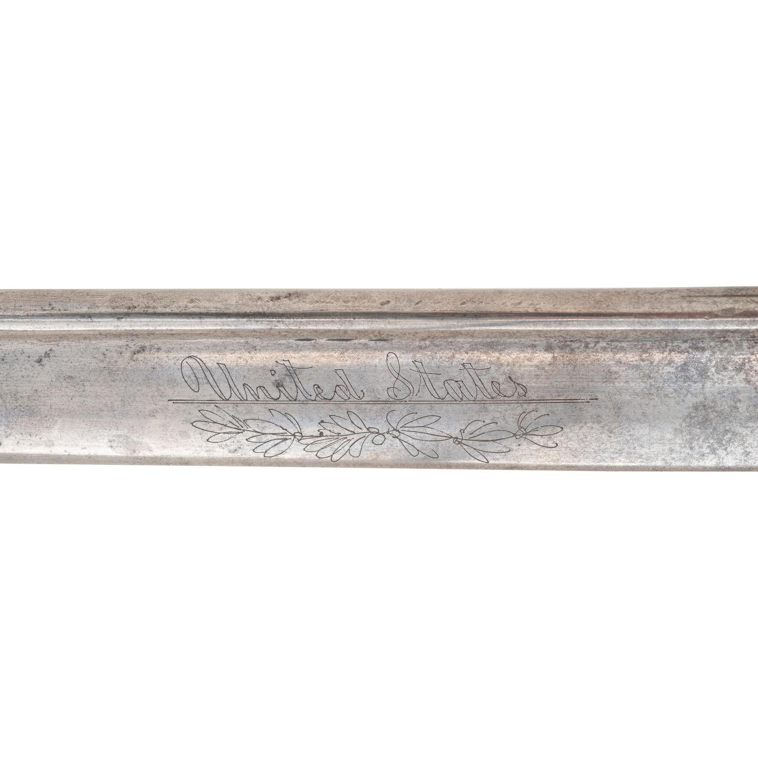 U.S. Model 1833 Dragoon Saber by Ames Dated 1837