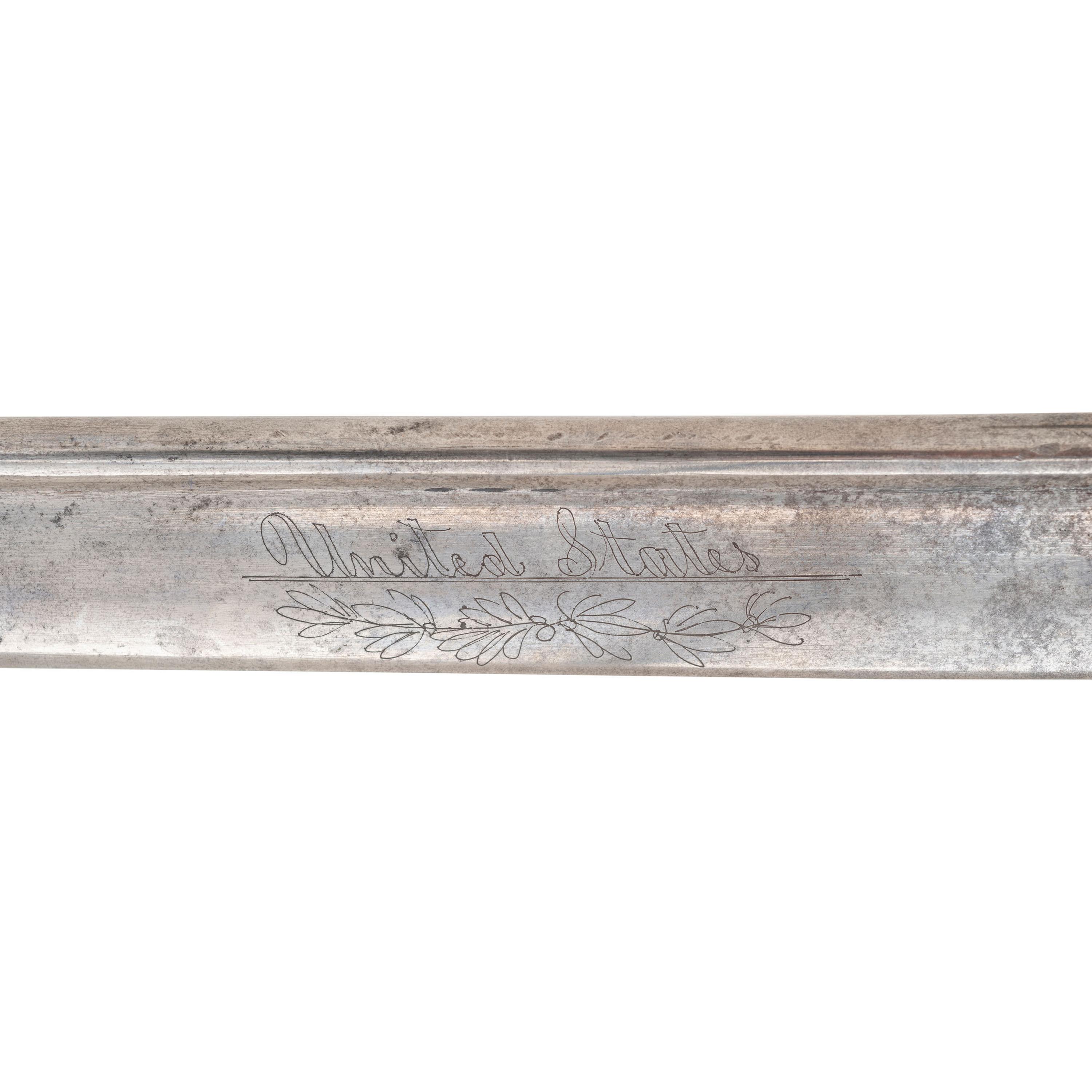 U.S. Model 1833 Dragoon Saber by Ames Dated 1837