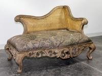 A Chaise Longue Height 34 1/2 x width 52 x depth 29 1/2 inches.