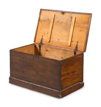A Walnut Blanket Chest