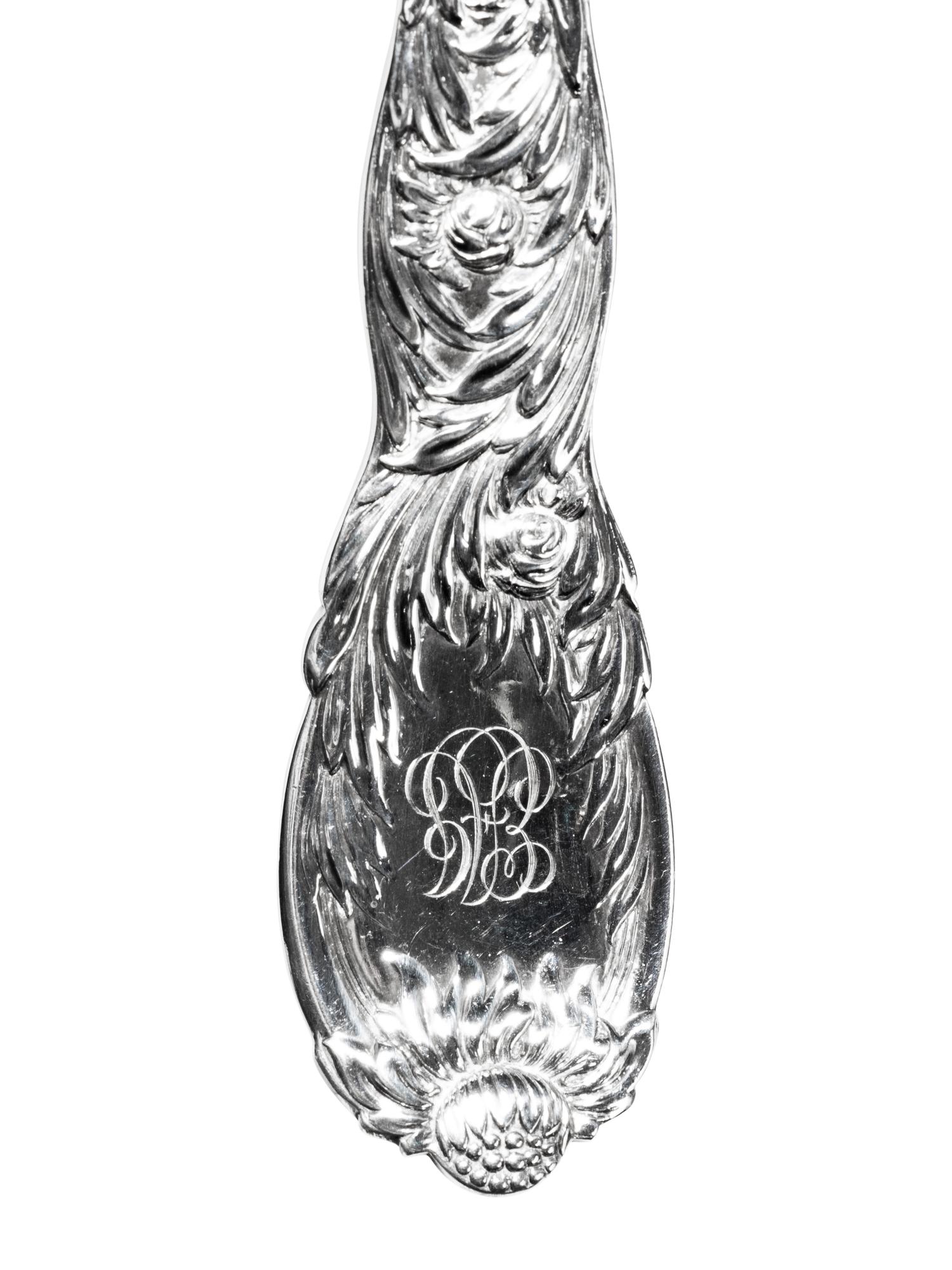 Four Tiffany and Co. Silver Serving Articles