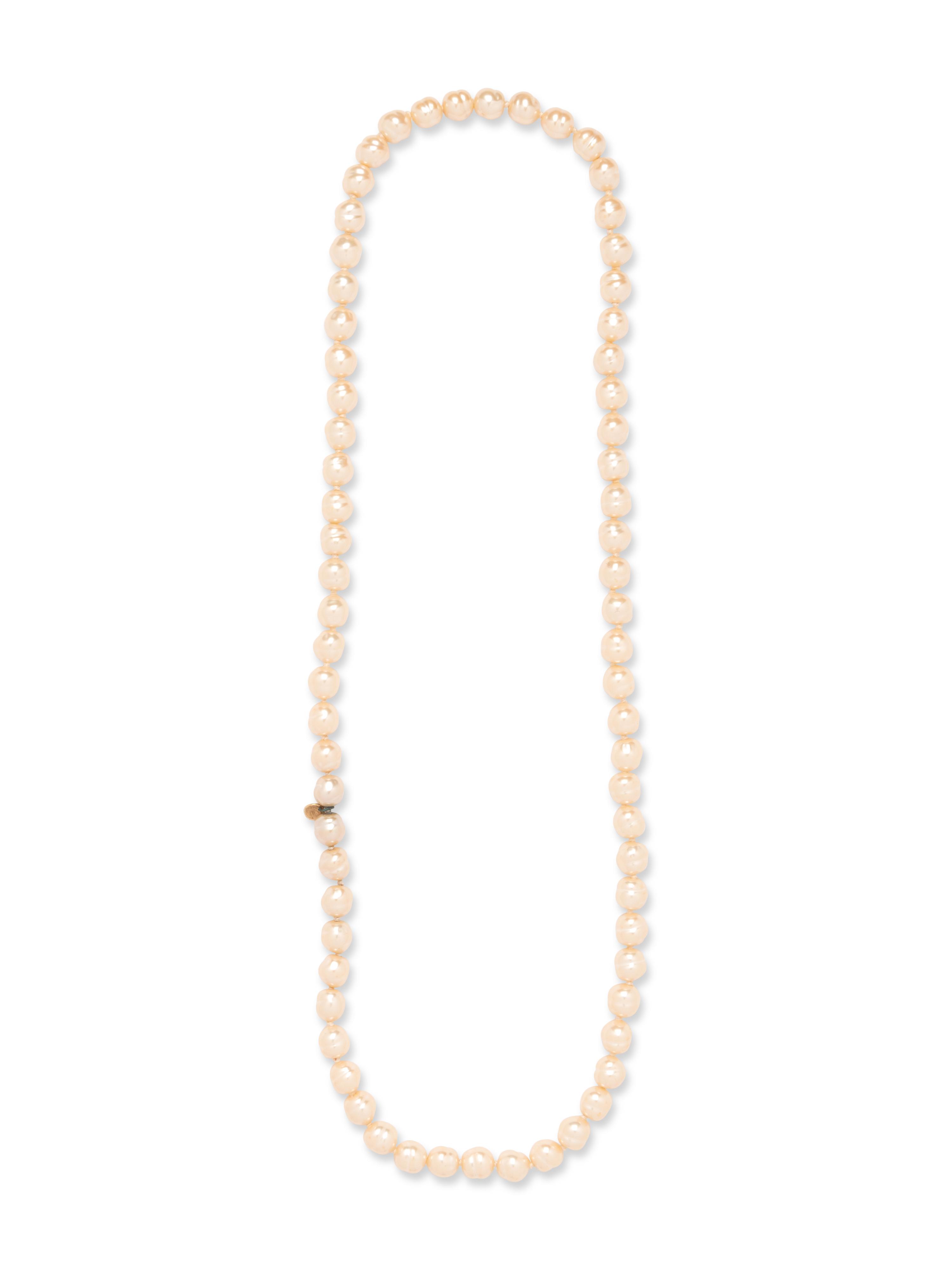 Chanel Pearl Necklace, 1981